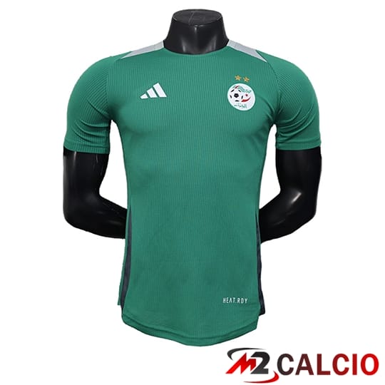 Maglie Calcio Personalizzate,Tute Calcio Squadre,Maglia Nazionale Italiana Calcio | Maglie Calcio Algeria Edizione Speciale Verde 2025/2026