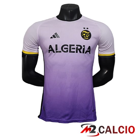 Maglie Calcio Personalizzate,Tute Calcio Squadre,Maglia Nazionale Italiana Calcio | Maglie Calcio Algeria Edizione Speciale Viola 2025/2026
