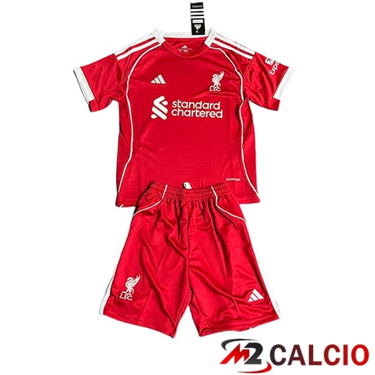 Maglie Calcio Personalizzate,Tute Calcio Squadre,Maglia Nazionale Italiana Calcio | Maglie Calcio Liverpool Bambino Prima 2025/2026