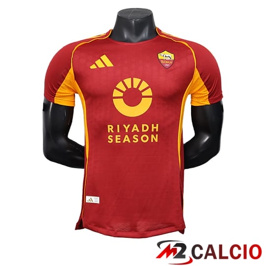 Maglie Calcio Personalizzate,Tute Calcio Squadre,Maglia Nazionale Italiana Calcio | Maglie Calcio As Roma Prima 2025/2026