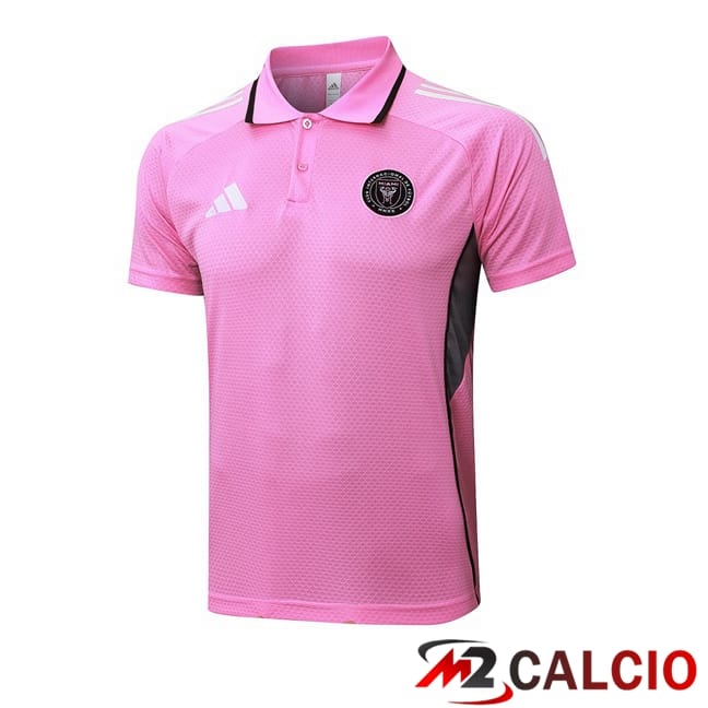 Maglie Calcio Personalizzate,Tute Calcio Squadre,Maglia Nazionale Italiana Calcio | Maglia Polo Inter Miami CF Rosa 2025/2026