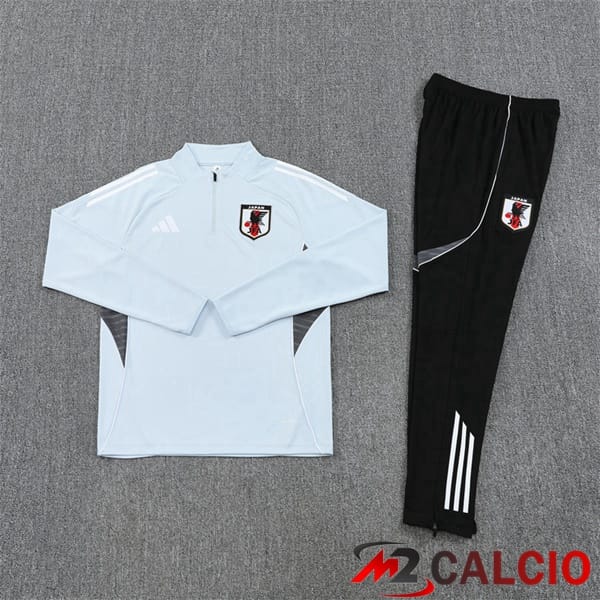 Insieme Tuta Calcio Giappone Grigio 2025/2026