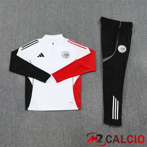 Insieme Tuta Calcio AFC Ajax Bianco 2025/2026