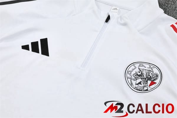 Insieme Tuta Calcio AFC Ajax Bianco 2025/2026