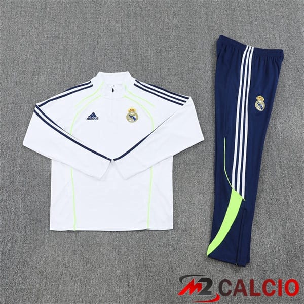 Insieme Tuta Calcio Real Madrid Bianco 2025/2026