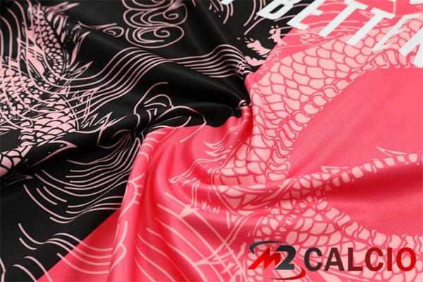 Insieme Tuta Calcio Real Madrid Rosa Nero 2025/2026