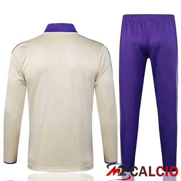 Insieme Tuta Calcio Real Madrid Giallo 2025/2026