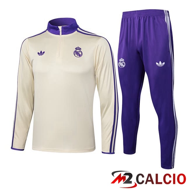 Maglie Calcio Personalizzate,Tute Calcio Squadre,Maglia Nazionale Italiana Calcio | Insieme Tuta Calcio Real Madrid Giallo 2025/2026