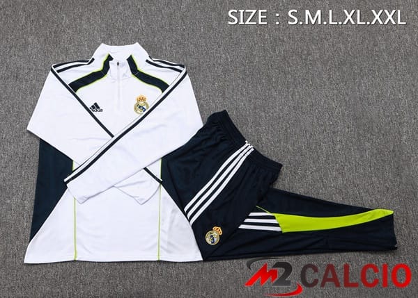 Insieme Tuta Calcio Real Madrid Bianco 2025/2026