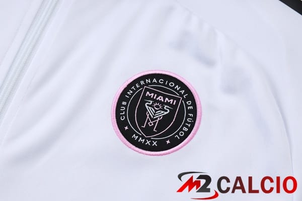 Insieme Tuta Calcio - Giacca Inter Miami CF Bianco 2025/2026
