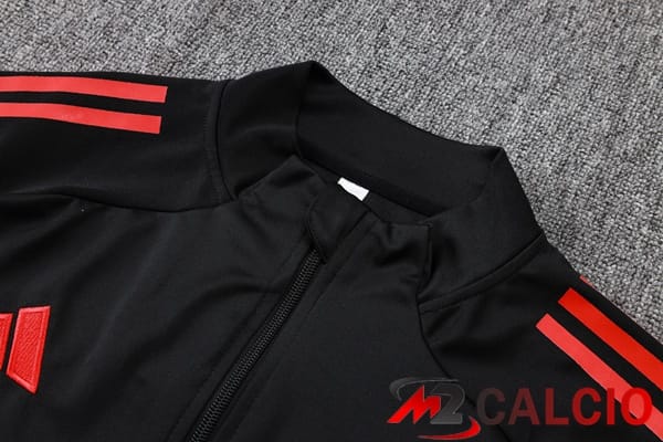 Insieme Tuta Calcio - Giacca Bayern Monaco Nero 2025/2026
