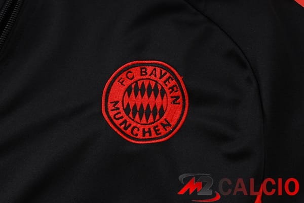 Insieme Tuta Calcio - Giacca Bayern Monaco Nero 2025/2026