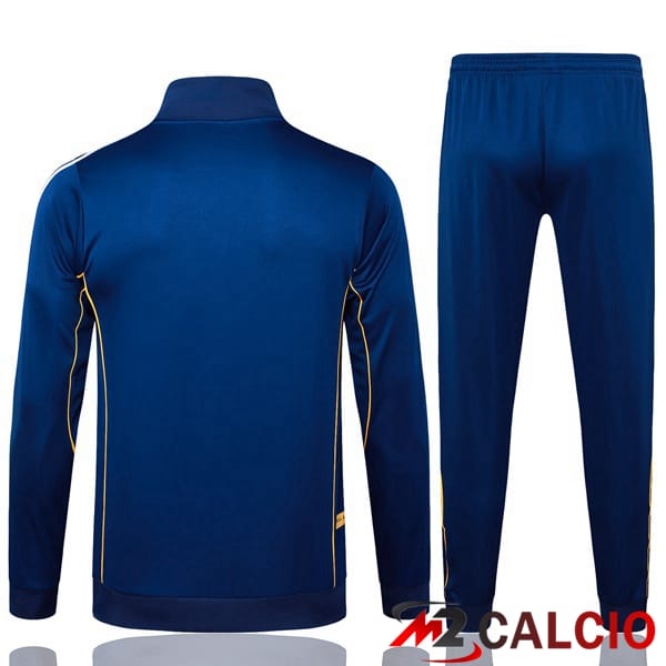 Insieme Tuta Calcio - Giacca Real Madrid Blu Reale 2025/2026