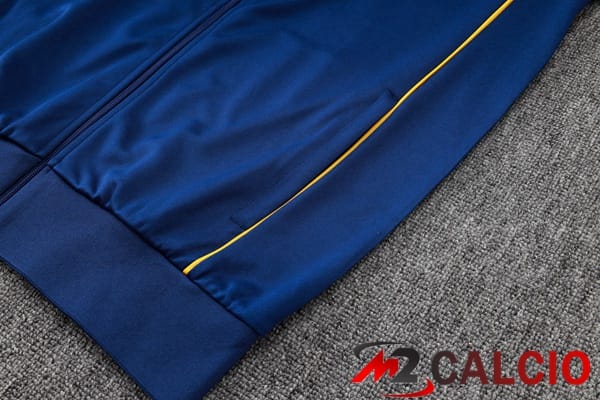 Insieme Tuta Calcio - Giacca Real Madrid Blu Reale 2025/2026
