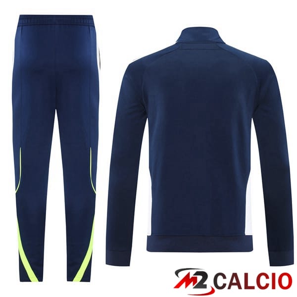 Insieme Tuta Calcio - Giacca Real Madrid Blu Reale 2025/2026