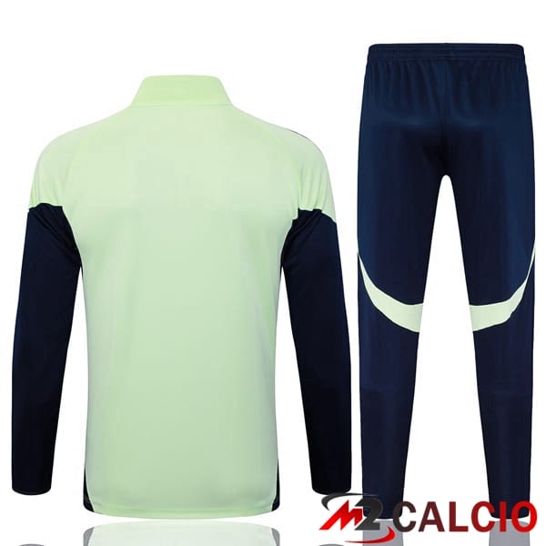 Insieme Tuta Calcio - Giacca Real Madrid Verde 2025/2026