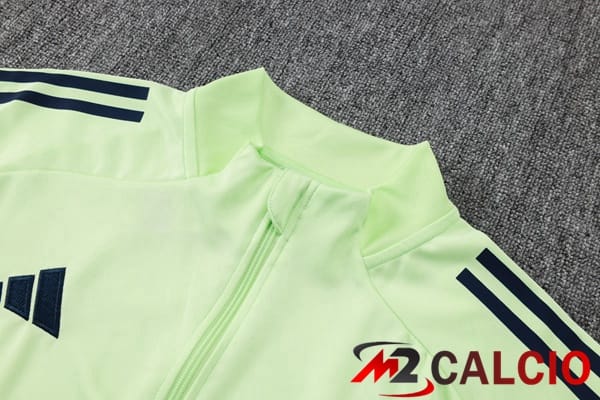 Insieme Tuta Calcio - Giacca Real Madrid Verde 2025/2026