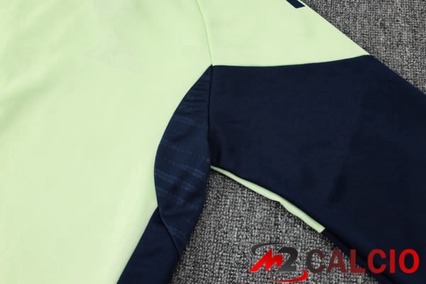 Insieme Tuta Calcio - Giacca Real Madrid Verde 2025/2026