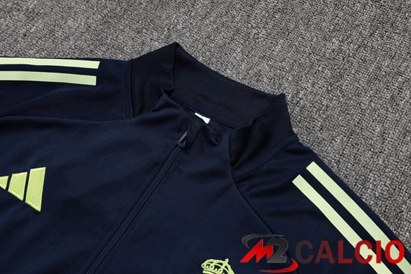 Insieme Tuta Calcio - Giacca Real Madrid Blu Reale 2025/2026