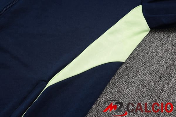 Insieme Tuta Calcio - Giacca Real Madrid Blu Reale 2025/2026