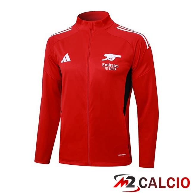 Maglie Calcio Personalizzate,Tute Calcio Squadre,Maglia Nazionale Italiana Calcio | Giacca Calcio Arsenal Rosso 2025/2026
