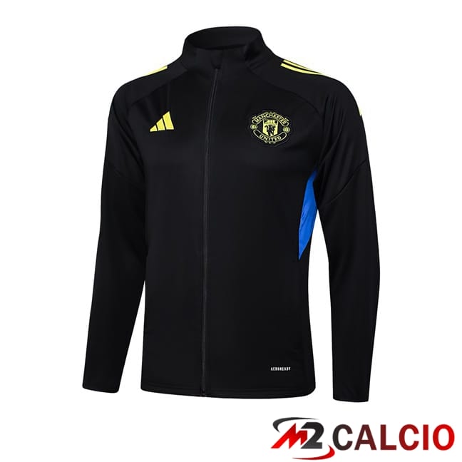 Maglie Calcio Personalizzate,Tute Calcio Squadre,Maglia Nazionale Italiana Calcio | Giacca Calcio Manchester United Nero 2025/2026