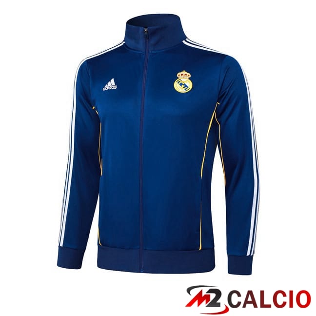 Maglie Calcio Personalizzate,Tute Calcio Squadre,Maglia Nazionale Italiana Calcio | Giacca Calcio Real Madrid Blu Reale 2025/2026