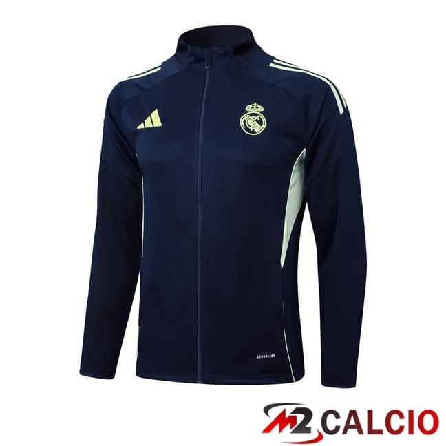 Maglie Calcio Personalizzate,Tute Calcio Squadre,Maglia Nazionale Italiana Calcio | Giacca Calcio Real Madrid Blu Reale 2025/2026