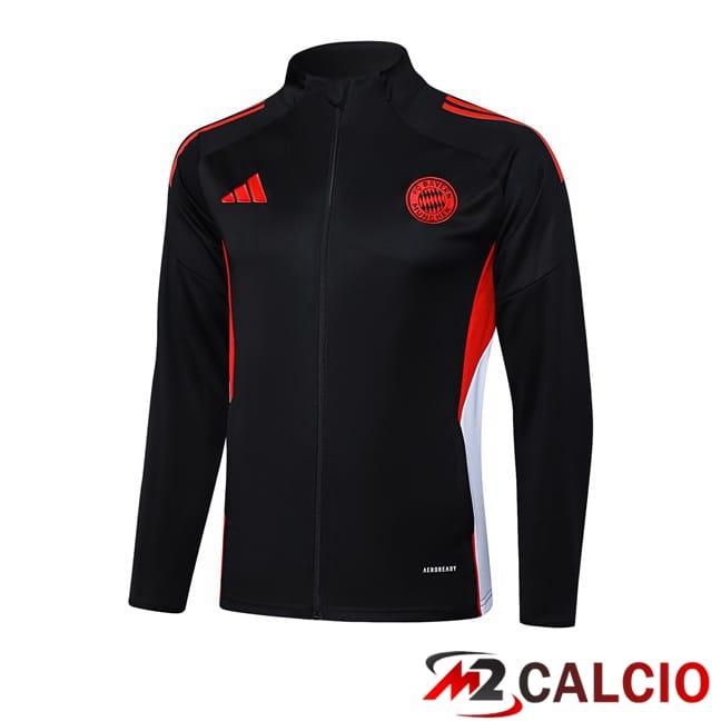 Maglie Calcio Personalizzate,Tute Calcio Squadre,Maglia Nazionale Italiana Calcio | Giacca Calcio Bayern Monaco Nero 2025/2026