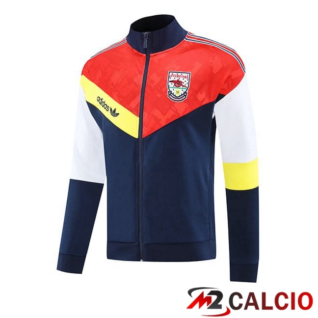 Maglie Calcio Personalizzate,Tute Calcio Squadre,Maglia Nazionale Italiana Calcio | Giacca Calcio Arsenal Rosso Blu Reale 2025/2026