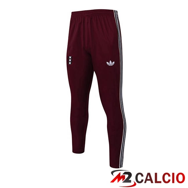 Maglie Calcio Personalizzate,Tute Calcio Squadre,Maglia Nazionale Italiana Calcio | Pantaloni Da Allenamento AFC Ajax Rosso 2025/2026