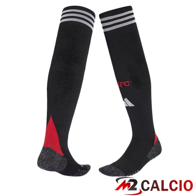 Maglie Calcio Personalizzate,Tute Calcio Squadre,Maglia Nazionale Italiana Calcio | Calzini Calcio Manchester United Prima Nero 2025/2026