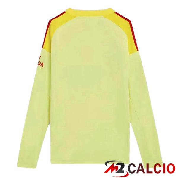 Maglie Calcio Arsenal Portiere Manica Lunga Giallo 2025/2026