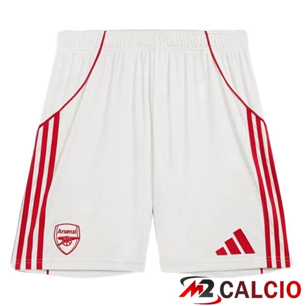 Maglie Calcio Arsenal Prima Rosso Bianco 2025/2026