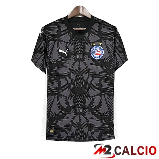 Maglie Calcio Personalizzate,Tute Calcio Squadre,Maglia Nazionale Italiana Calcio | Maglie Calcio EC Bahia Portiere Nero 2025/2026