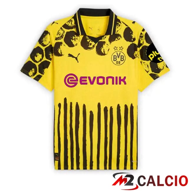 Maglie Calcio Personalizzate,Tute Calcio Squadre,Maglia Nazionale Italiana Calcio | Maglie Calcio Dortmund BVB Club World Cup Prima Giallo Nero 2025/2026