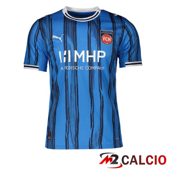 Maglie Calcio Personalizzate,Tute Calcio Squadre,Maglia Nazionale Italiana Calcio | Maglie Calcio FC Heidenheim Seconda Blu 2025/2026