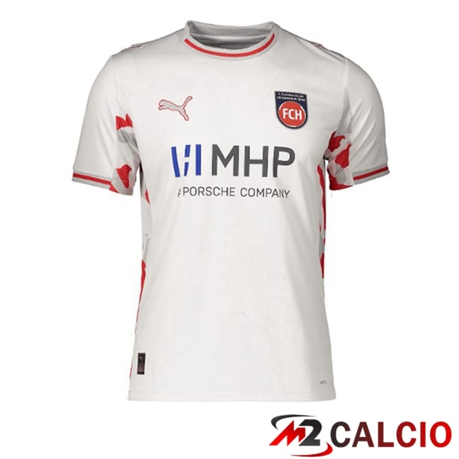 Maglie Calcio Personalizzate,Tute Calcio Squadre,Maglia Nazionale Italiana Calcio | Maglie Calcio FC Heidenheim Terza Bianco 2025/2026