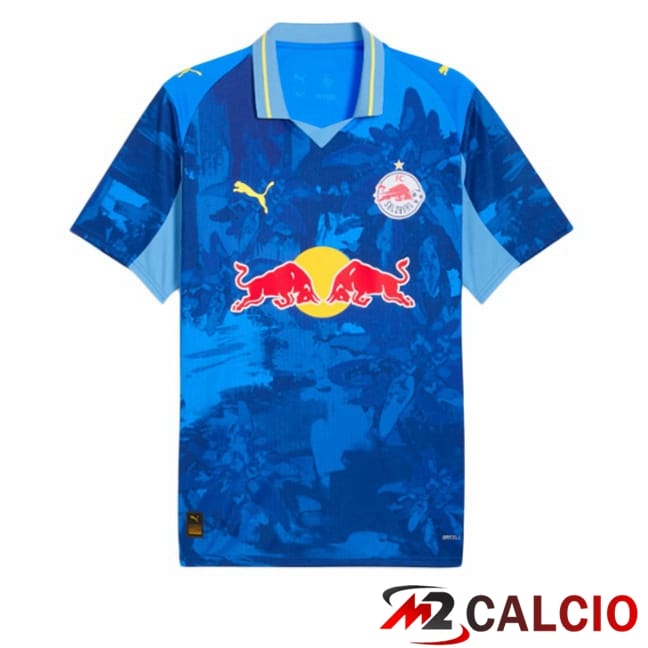 Maglie Calcio Personalizzate,Tute Calcio Squadre,Maglia Nazionale Italiana Calcio | Maglie Calcio FC Red Bull Salzburg Club World Cup Portiere Blu 2025/2026