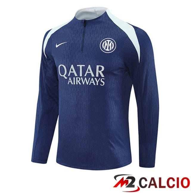 Maglie Calcio Personalizzate,Tute Calcio Squadre,Maglia Nazionale Italiana Calcio | Felpa Allenamento Inter Milan Blu Reale 2025/2026