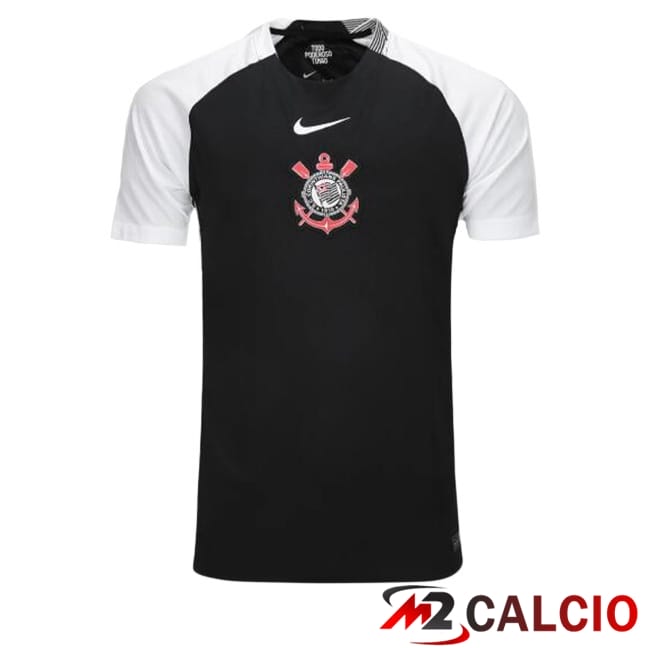 Maglie Calcio Personalizzate,Tute Calcio Squadre,Maglia Nazionale Italiana Calcio | Maglie Calcio Corinthians Seconda Nero 2025/2026