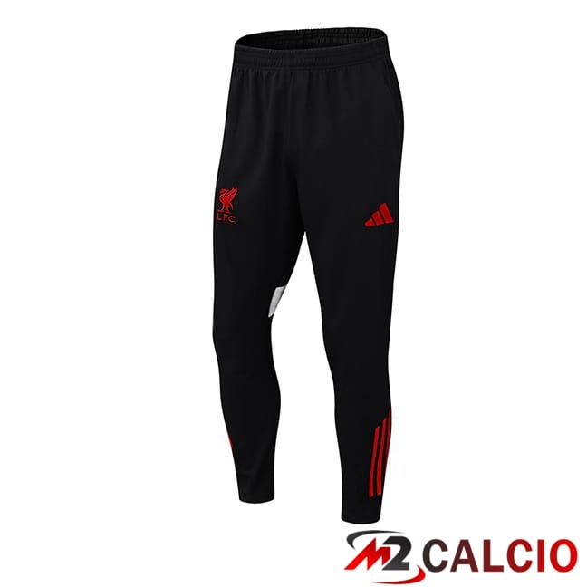 Maglie Calcio Personalizzate,Tute Calcio Squadre,Maglia Nazionale Italiana Calcio | Pantaloni Da Allenamento FC Liverpool Nero 2025/2026