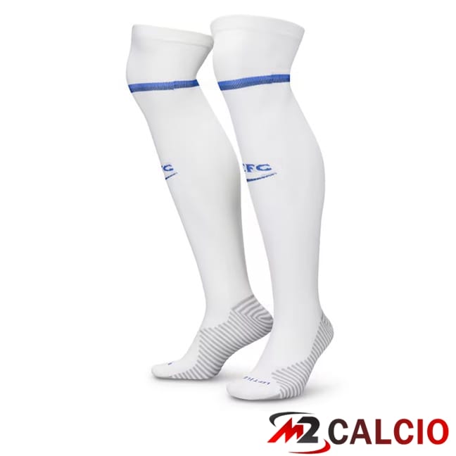 Maglie Calcio Personalizzate,Tute Calcio Squadre,Maglia Nazionale Italiana Calcio | Calzini Calcio FC Chelsea Prima Bianco 2025/2026