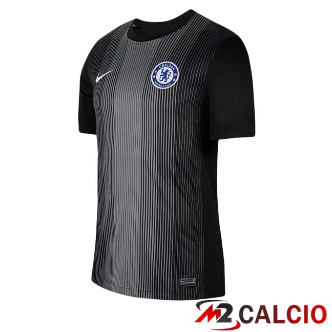 Maglie Calcio Personalizzate,Tute Calcio Squadre,Maglia Nazionale Italiana Calcio | Maglie Calcio FC Chelsea Portiere Nero 2025/2026