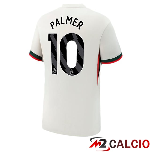 Maglie Calcio Personalizzate,Tute Calcio Squadre,Maglia Nazionale Italiana Calcio | Maglie Calcio FC Chelsea (Palmer 10) Seconda Bianco 2025/2026