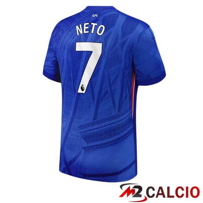 Maglie Calcio Personalizzate,Tute Calcio Squadre,Maglia Nazionale Italiana Calcio | Maglie Calcio FC Chelsea (Neto 7) Prima Blu 2025/2026