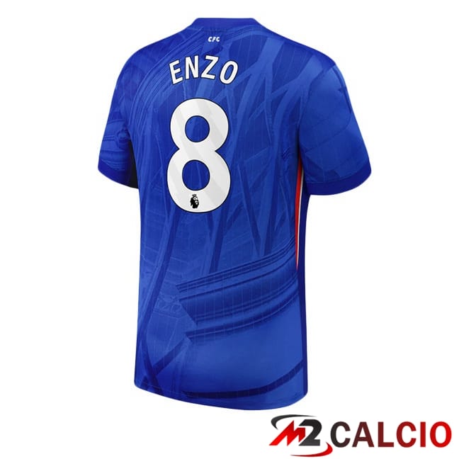 Maglie Calcio Personalizzate,Tute Calcio Squadre,Maglia Nazionale Italiana Calcio | Maglie Calcio FC Chelsea (Enzo 8) Prima Blu 2025/2026