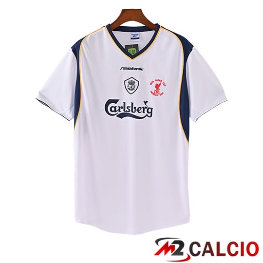 Maglie Calcio Personalizzate,Tute Calcio Squadre,Maglia Nazionale Italiana Calcio | Maglie Calcio FC Liverpool Retro Seconda 2001/2002