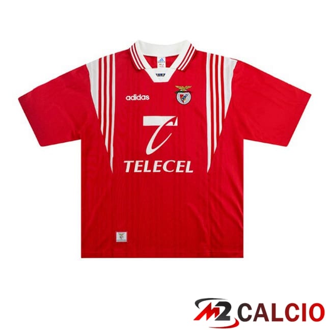 Maglie Calcio S.L Benfica Retro Prima Rosso 1997-1998