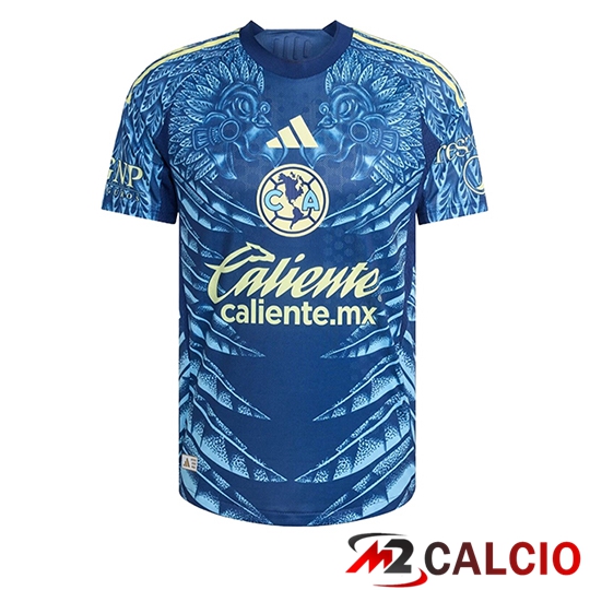 Maglie Calcio Personalizzate,Tute Calcio Squadre,Maglia Nazionale Italiana Calcio | Maglie Calcio Club America Seconda 2025 2026